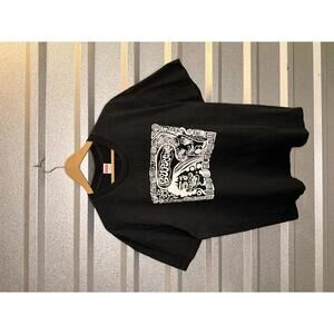 Supreme Black Graphic Tee XL